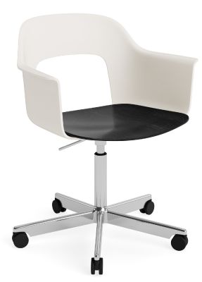 Layout Armchair 242 Fauteuil met 4-sterrenvoet, gasveer en draaifunctie Hay